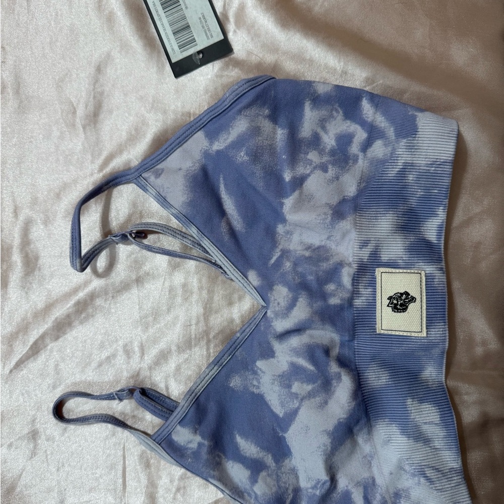 Darc Sport Purple Tie-Dye Sports Bra